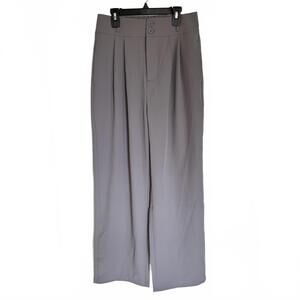 Halara Flex High-Waisted-Pocket Wide Leg Work Pants Trousers Size Small Petite